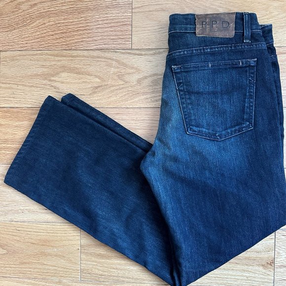 Paige Denim | Dark Wash Fade | Slim Straight Fit | Men's| Like New | 31 W - Picture 3 of 4